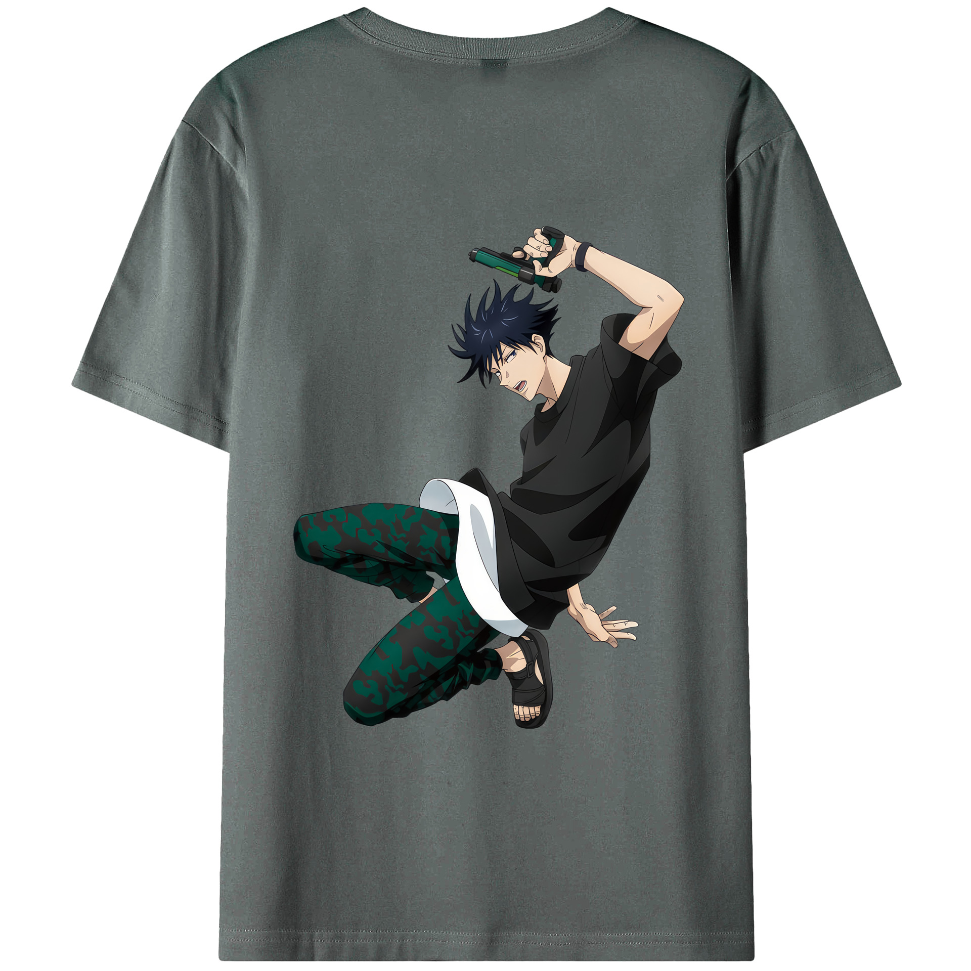 （画像用） 呪術廻戦 Jujutsu Kaisen 綿100％半袖Tシャツ（背面プリント）
